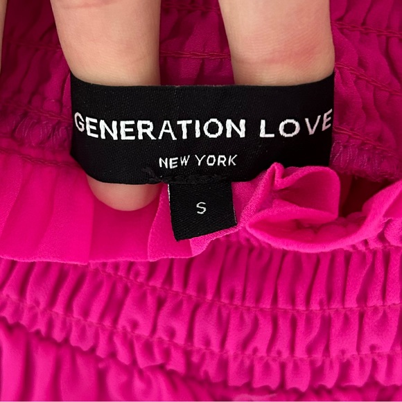 Generation Love Ruffled Chiffon Mini Dress - Picture 6 of 8